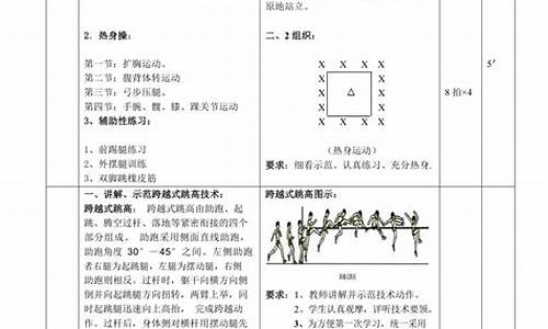 田径体育教案中学_田径体育教案中学生